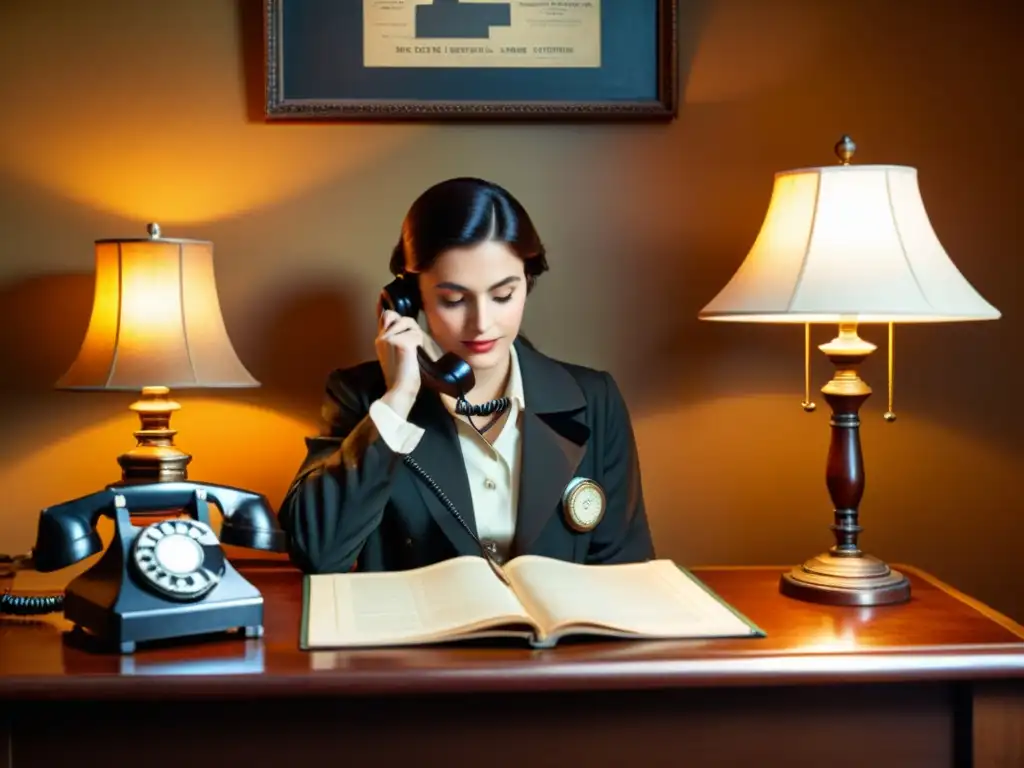 Un médico en un consultorio vintage, rodeado de equipo médico antiguo y libros